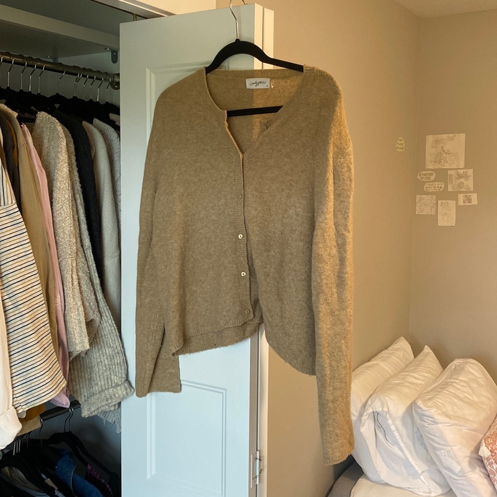 CJLA button up sweater